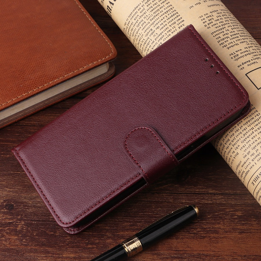 Elegant Black Colour TPU Flip Case for iPhone
