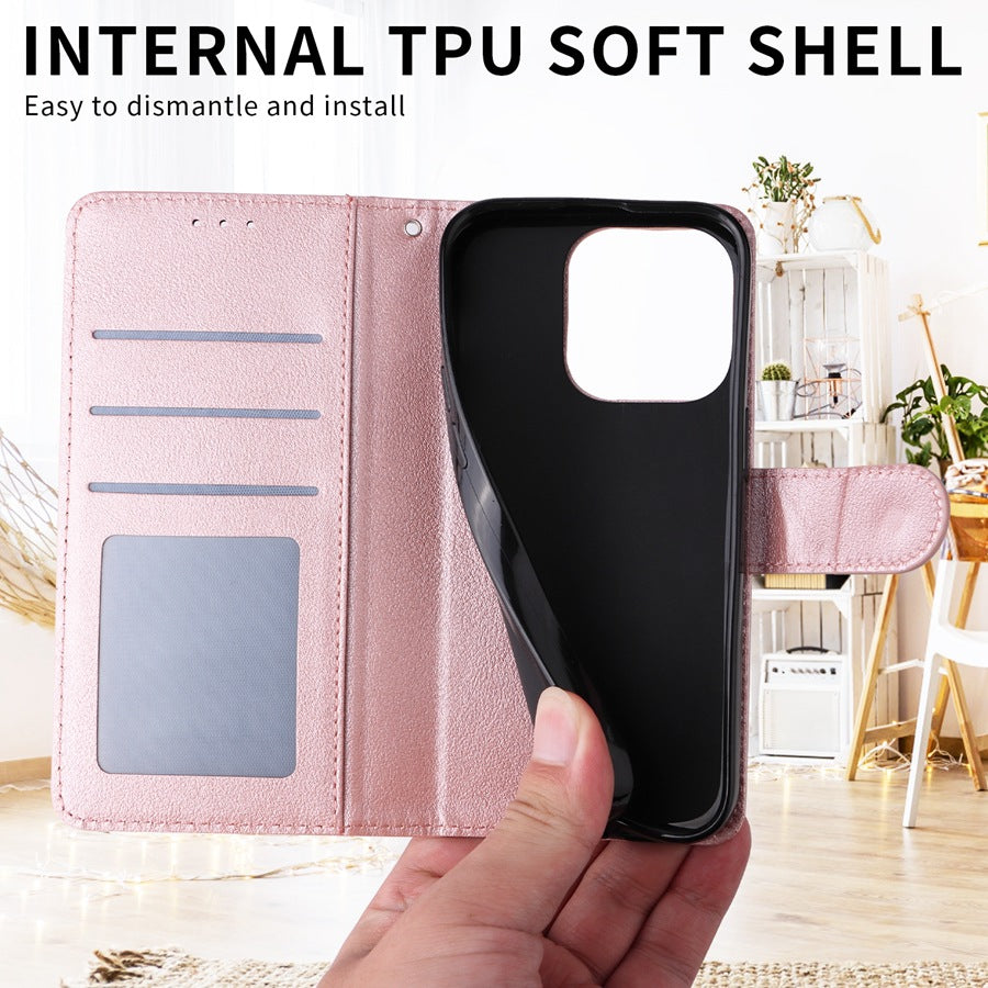 Back View of TPU Flip Case for iPhone 14
