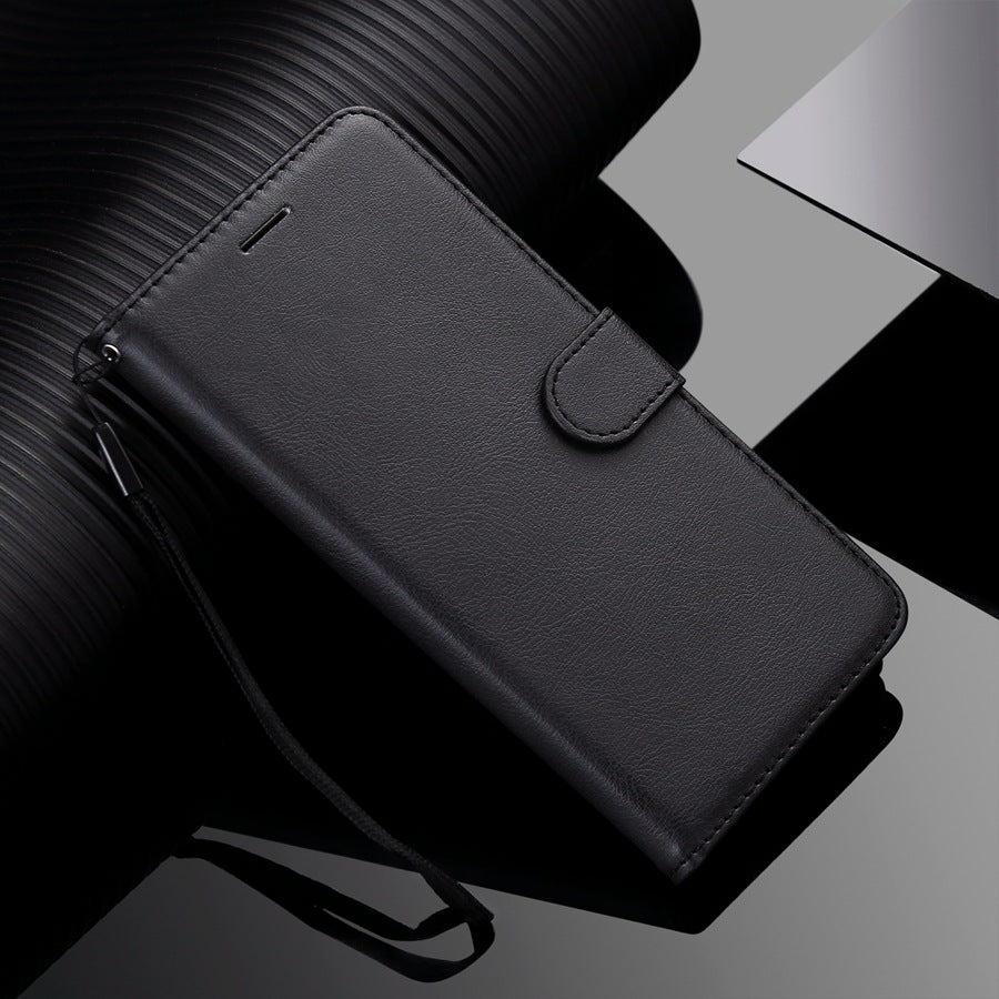 Image of black TPU flip case for iPhone 15