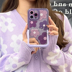 Colourful Floral Design iPhone Case