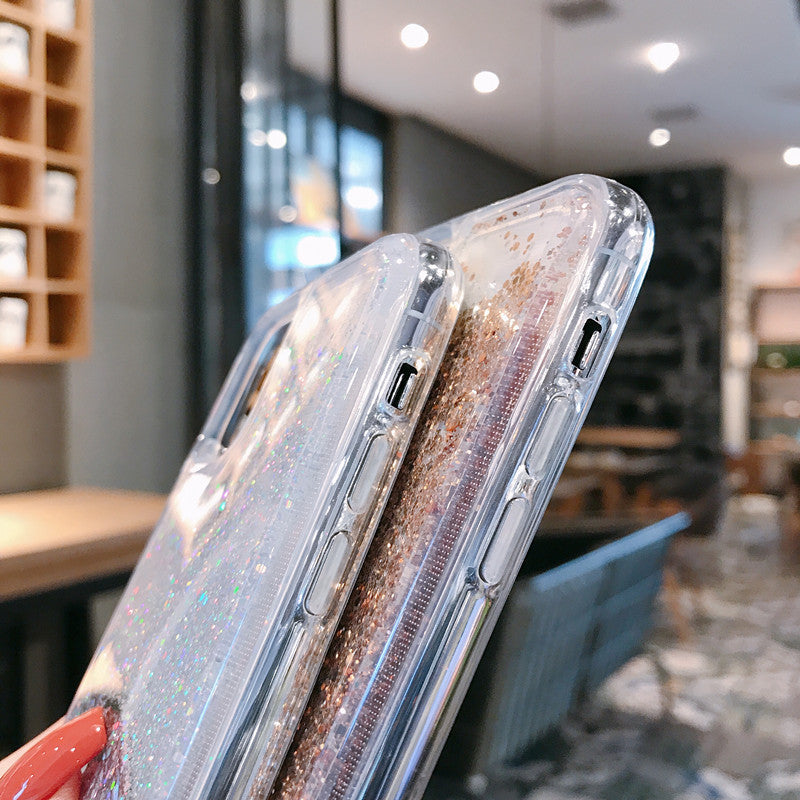 Rear view of TPU phone case on iPhone