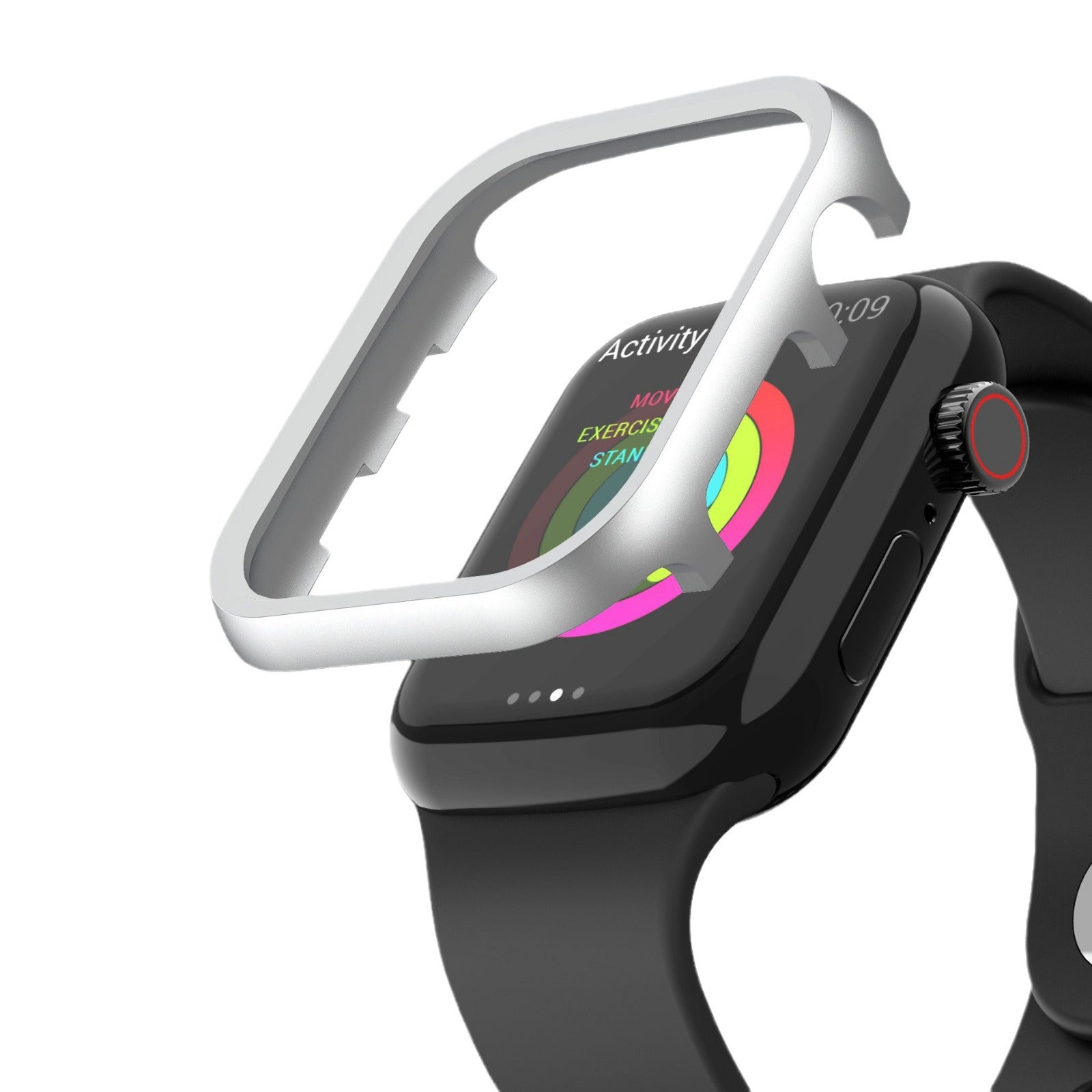 Close-up of Premium Metal Case for Apple Watch Ultra