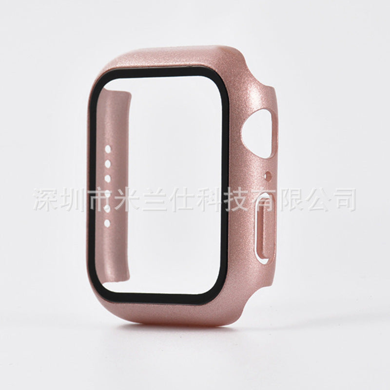 Matte semi-transparent Apple Watch case