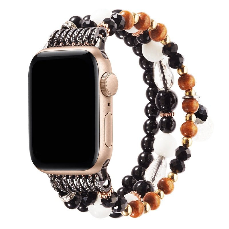 Group of various colours of Apple Watch bands