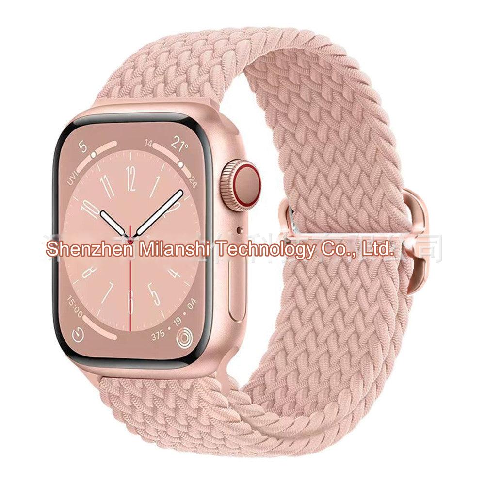Classic black nylon Apple Watch band - Image 5