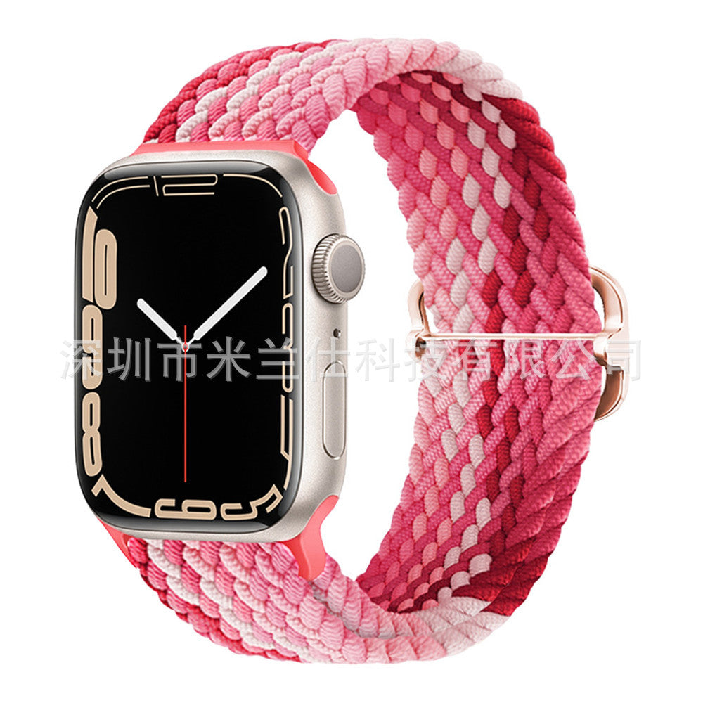 Classic black nylon Apple Watch band - Image 5