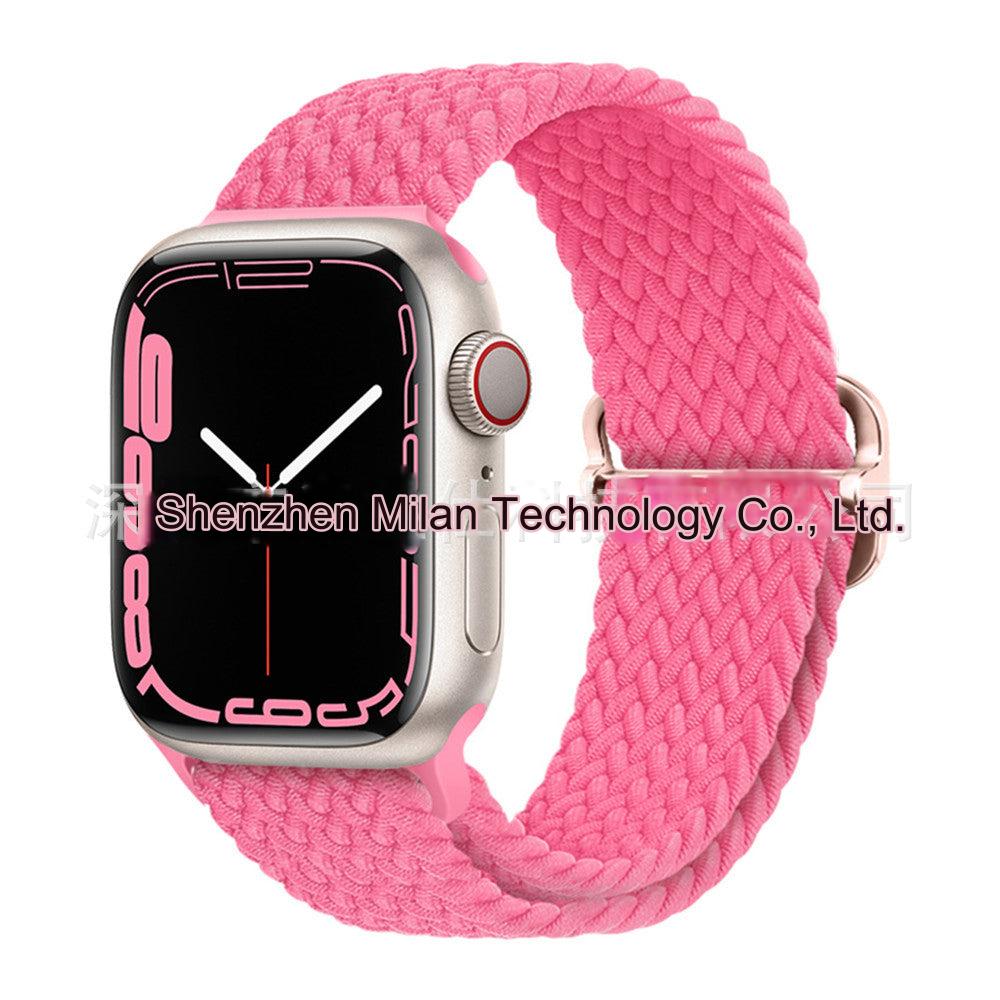 Classic black nylon Apple Watch band - Image 5