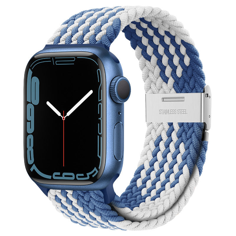 Premium Nylon Woven Strap for Apple Watch in Classic Black
