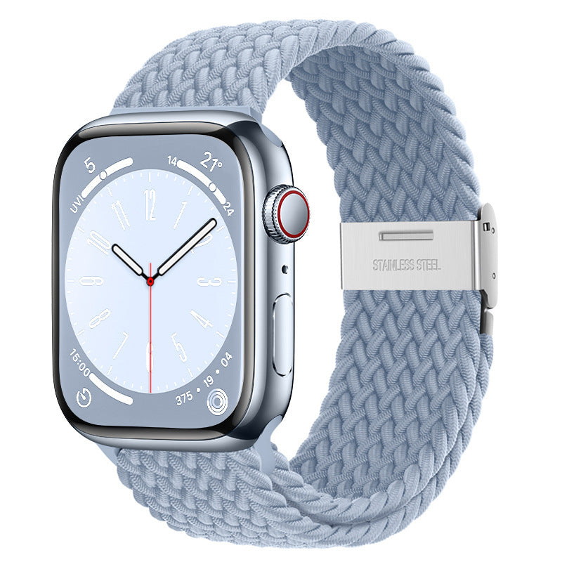 Stylish Sunset Red nylon strap for Apple Watch
