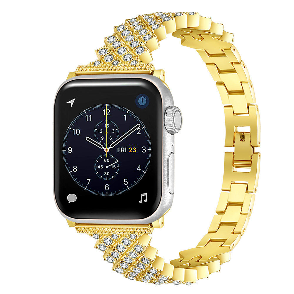 Technical specifications of diamond-studded watch band