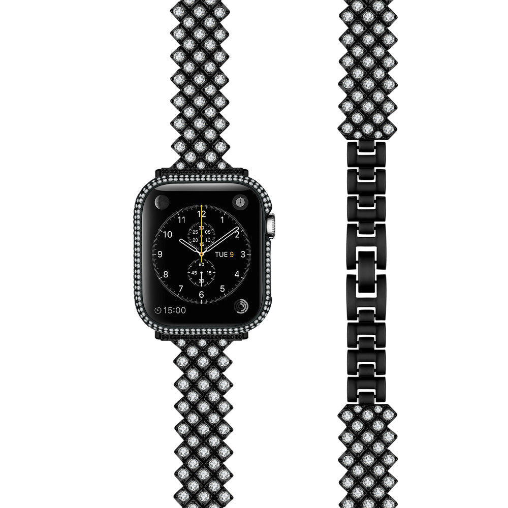 Technical specifications of diamond-studded watch band