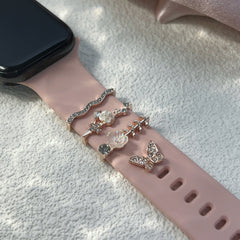 Stylish Apple Watch band with butterfly design