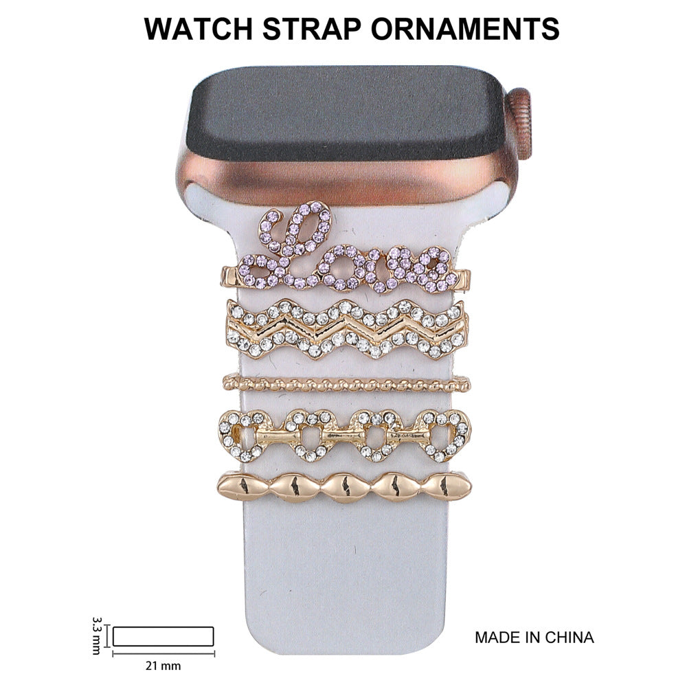 Versatile silicone strap in pink for Apple Watch