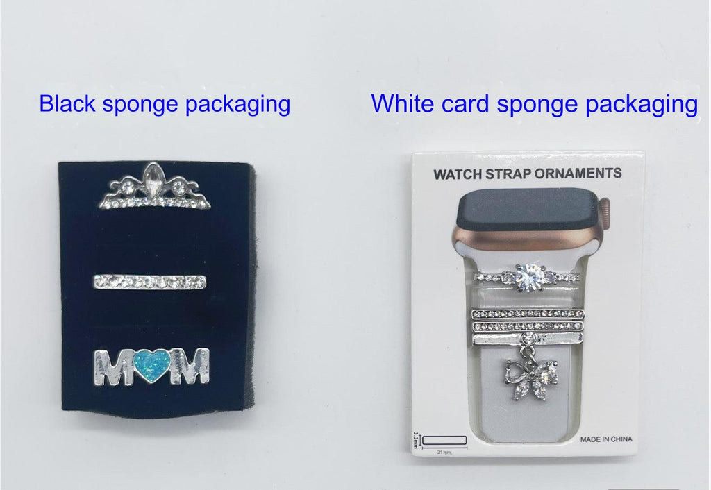Rhinestone watch strap for Apple Watch close-up - image 10