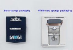 Rhinestone watch strap for Apple Watch close-up - image 10