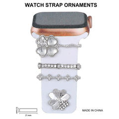 Rhinestone accented Apple Watch strap displayed - image 8