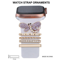 Elegant rhinestone Apple Watch strap design - image 2