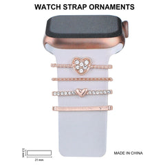 Rhinestone accented Apple Watch strap displayed - image 8