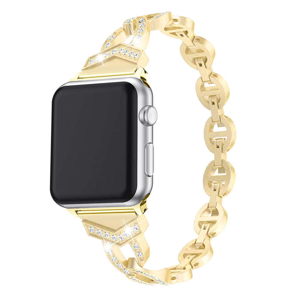 Luxurious Rhinestone Apple Watch Band in multiple colors