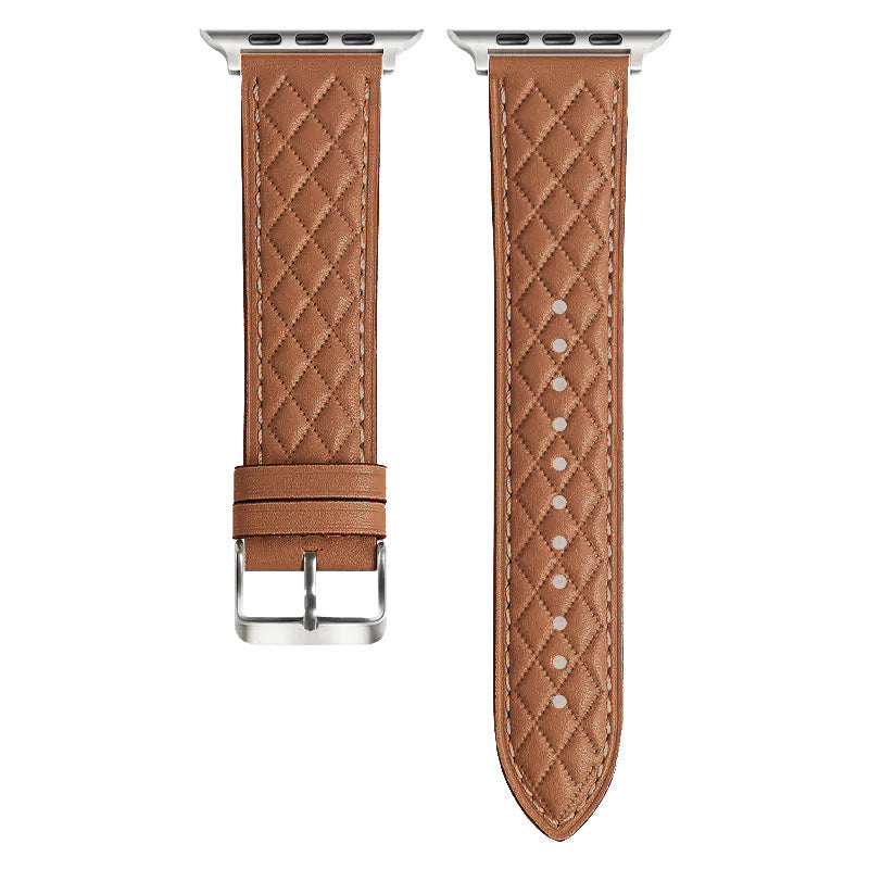 Premium Double-Sided 20mm Apple Watch Band Off-White Colour