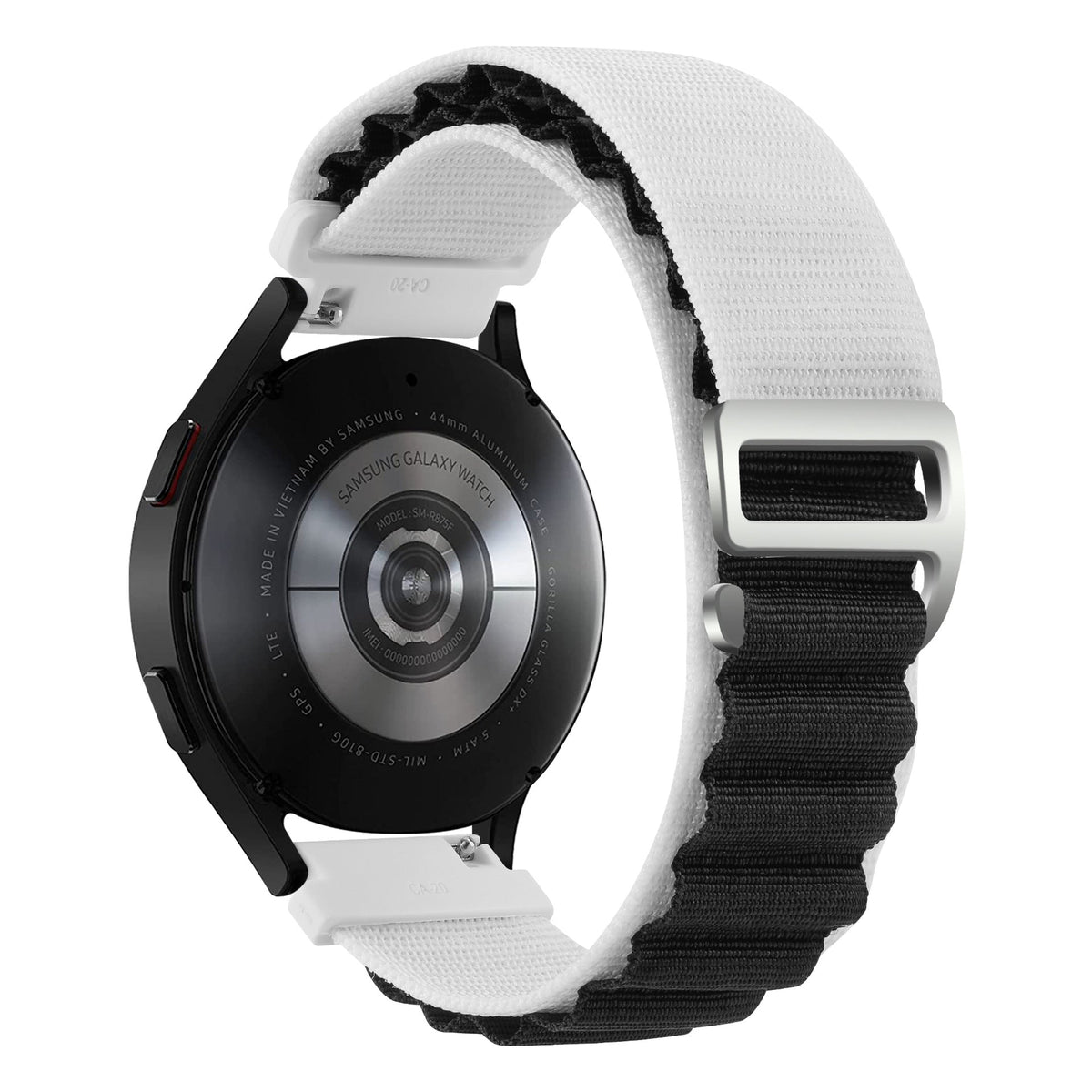 Different available colours of nylon sport bands