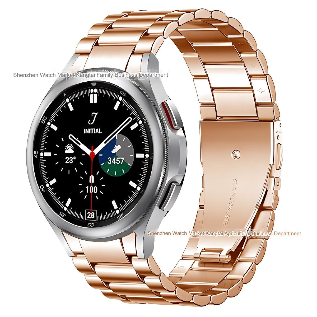 Elegant gold watch strap for Samsung Galaxy Watch 5 Pro