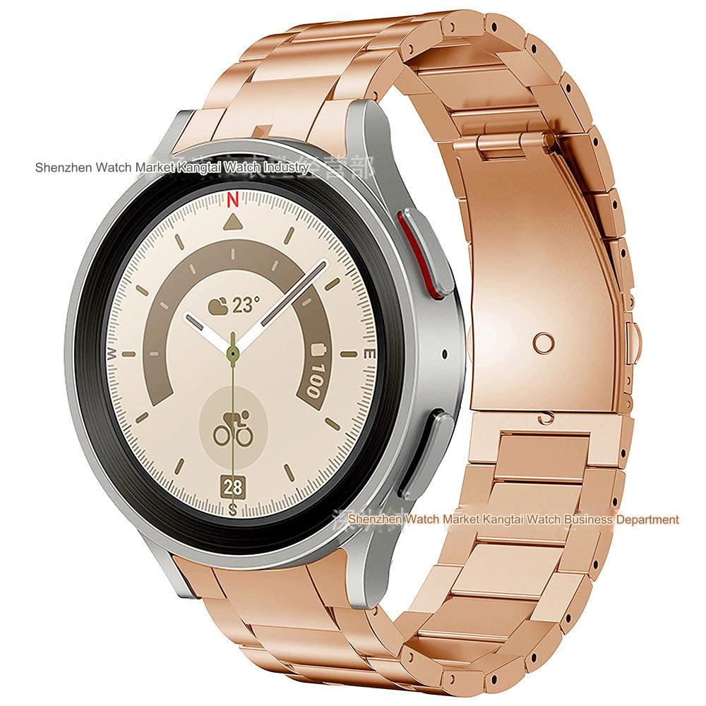 Rose gold stainless steel strap for Galaxy Watch 6