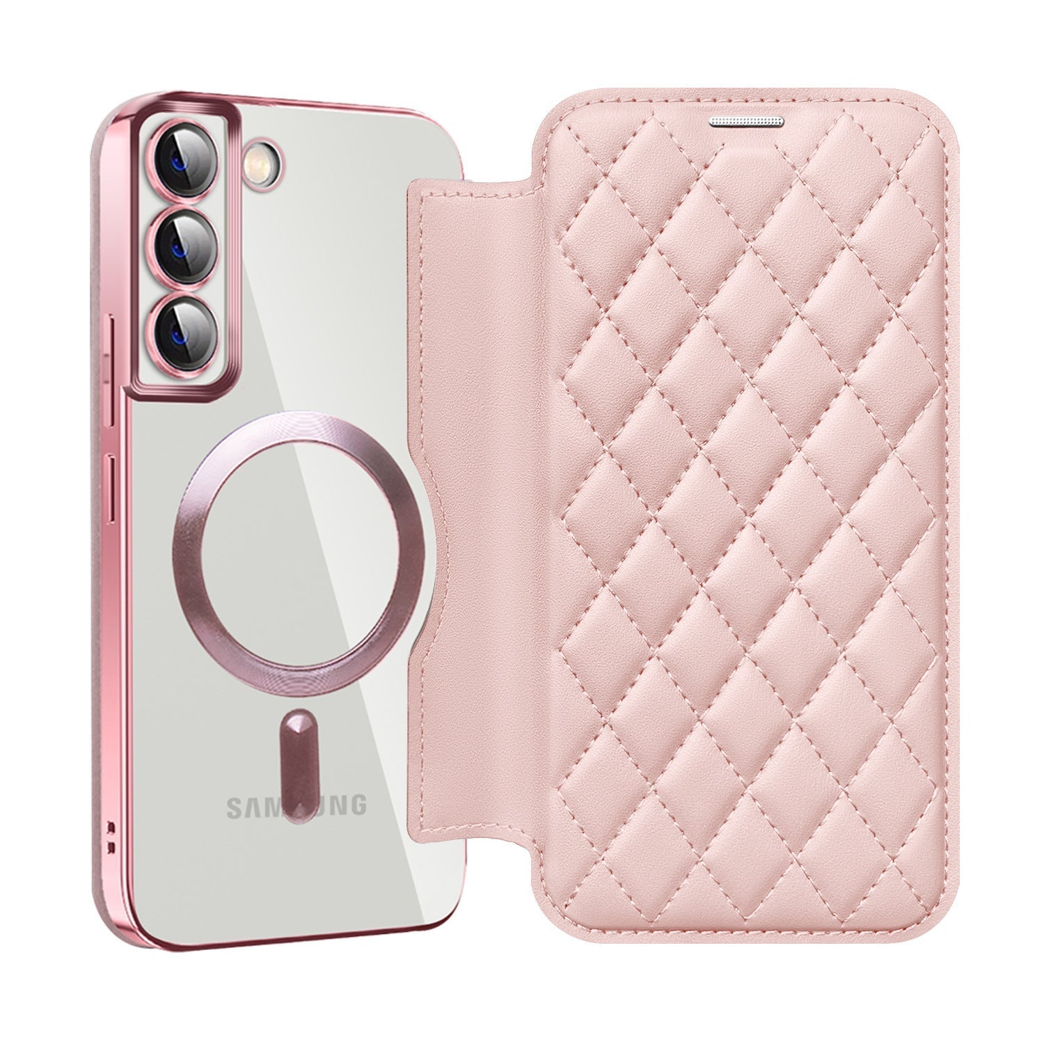 Variety of smartphone case colours including blue and green