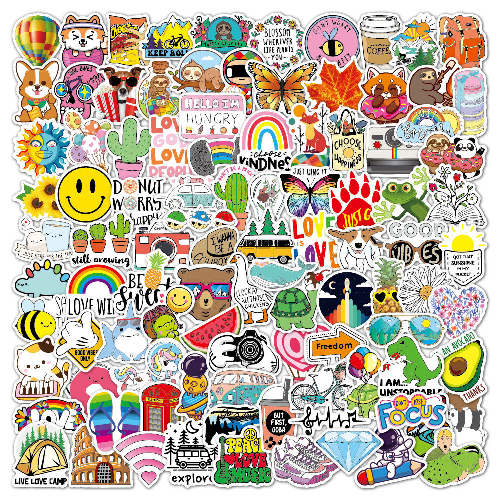 sticker designs featuring creative graphics