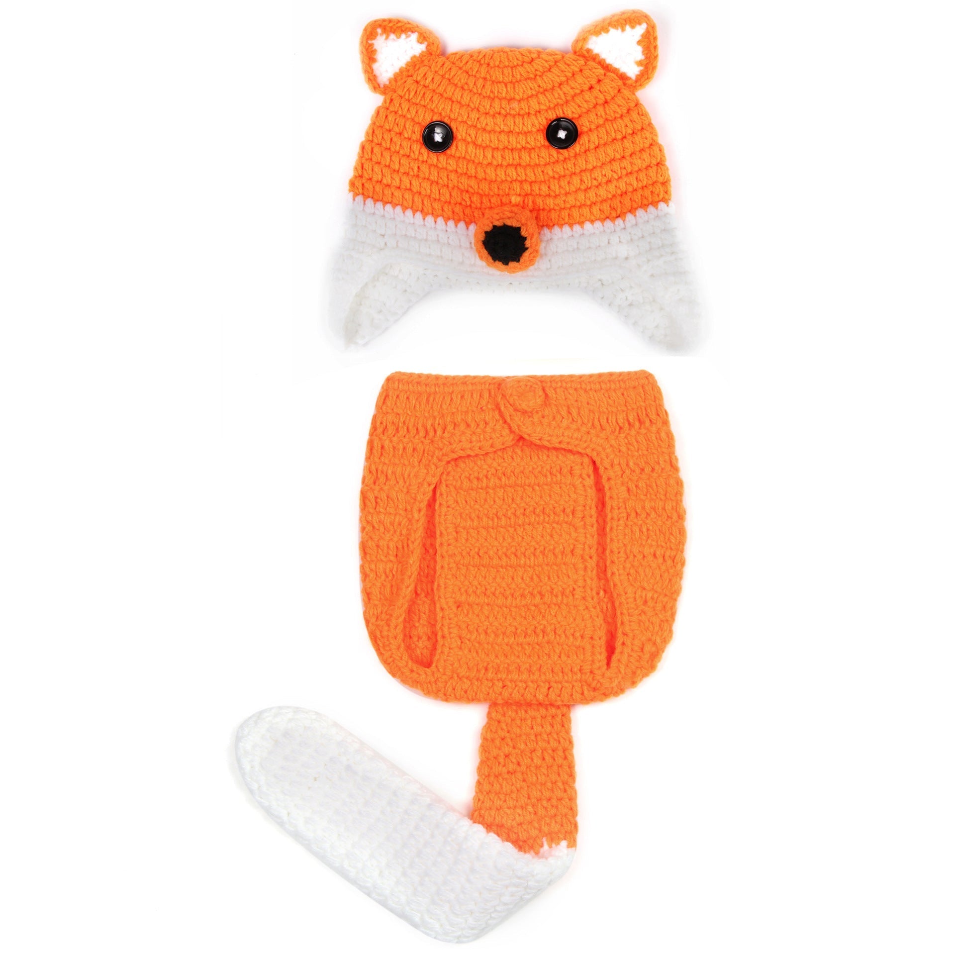 Soft acrylic yarn baby outfit image 3