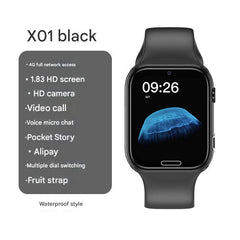 child wearing smartwatch for safety