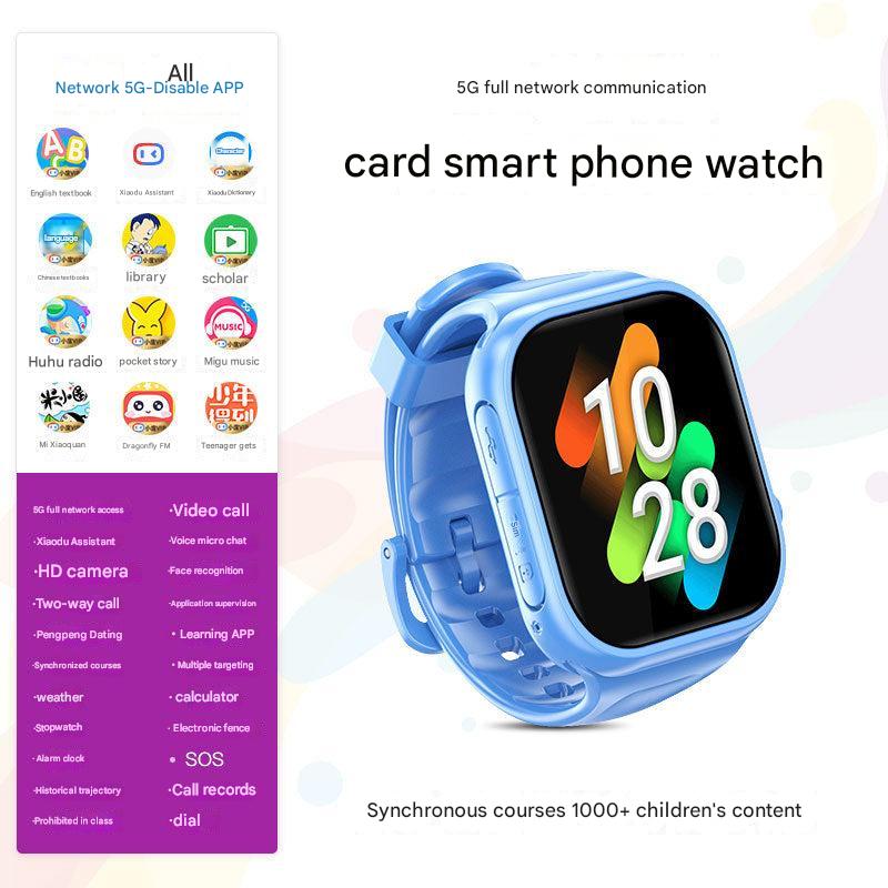 Smartwatch with safety features for kids