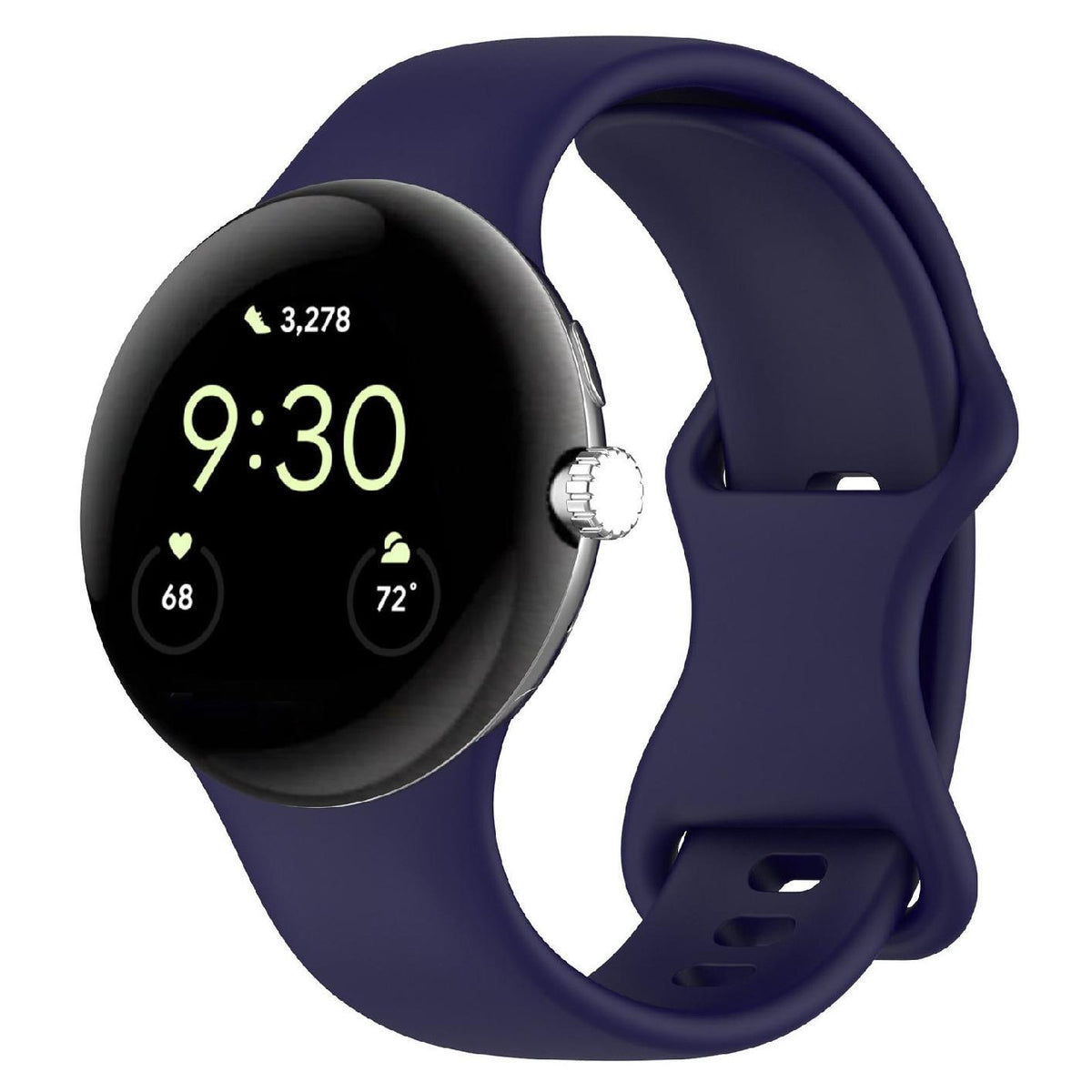 Universal Silicone Watch Strap for Pixel Watch3 - Image 3