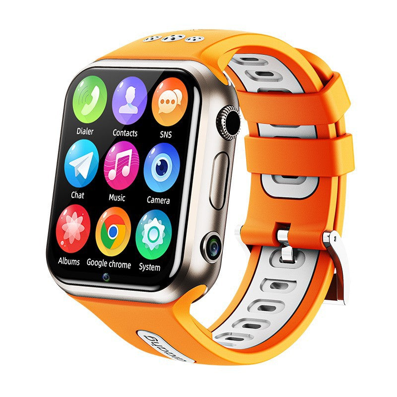 Side view of 4G Smartwatch with display