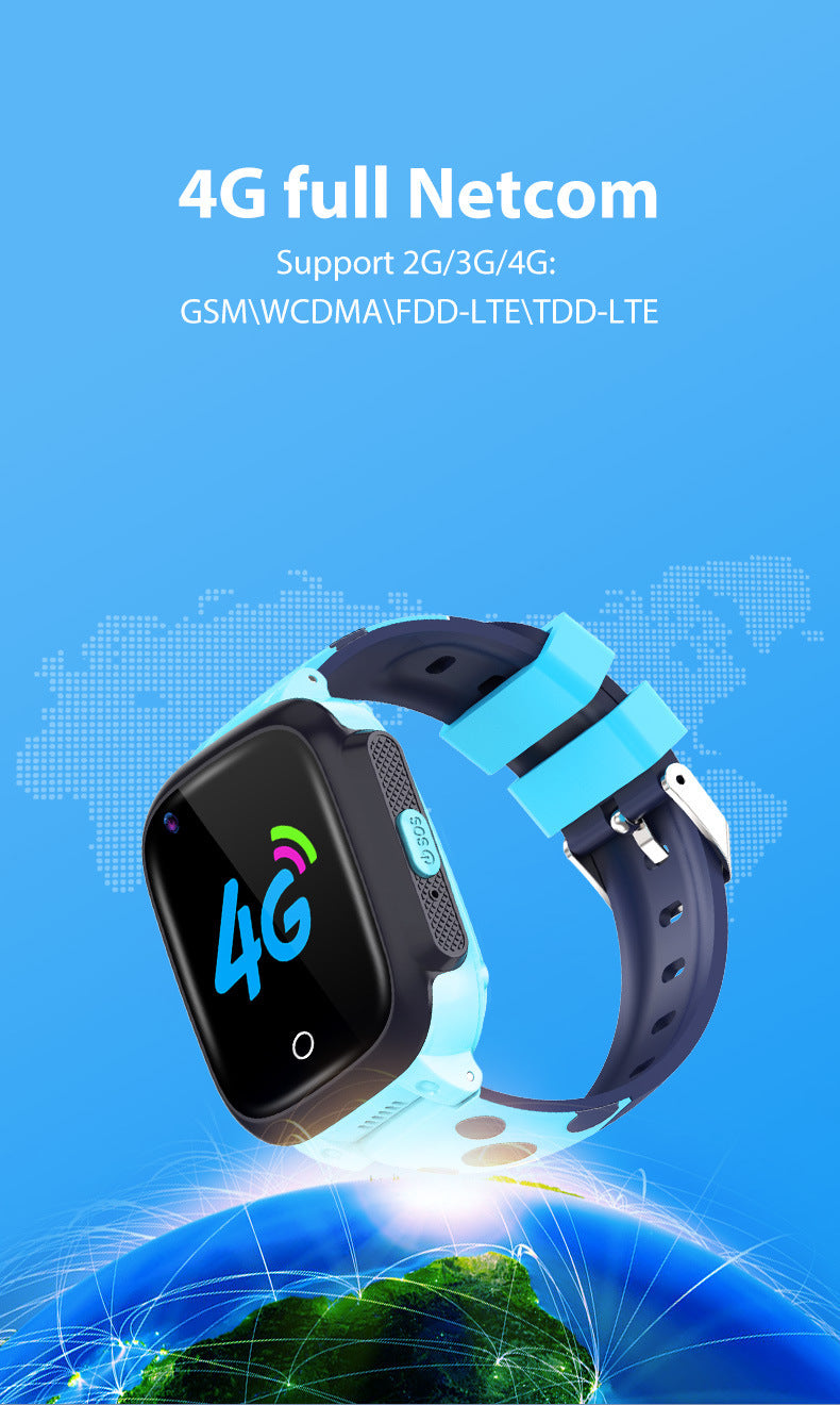 Close-up of durable silicone strap on kids smartwatch