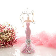 Elegant jewelry display stand in different colors