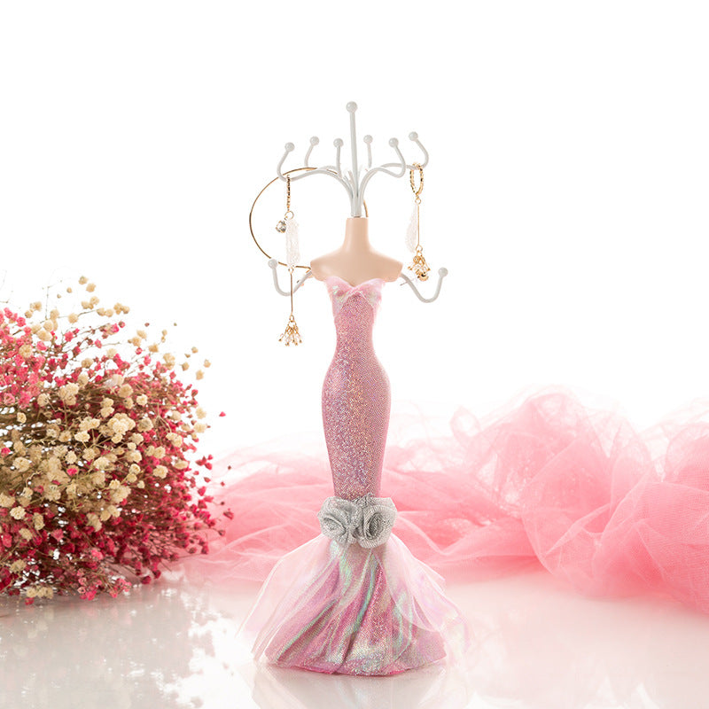 Elegant jewelry display stand in different colors