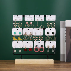 Elegant Display of Earrings Organised