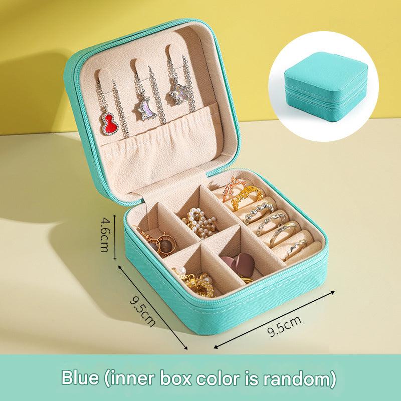 Travel-ready Jewelry Organizer with secure compartments