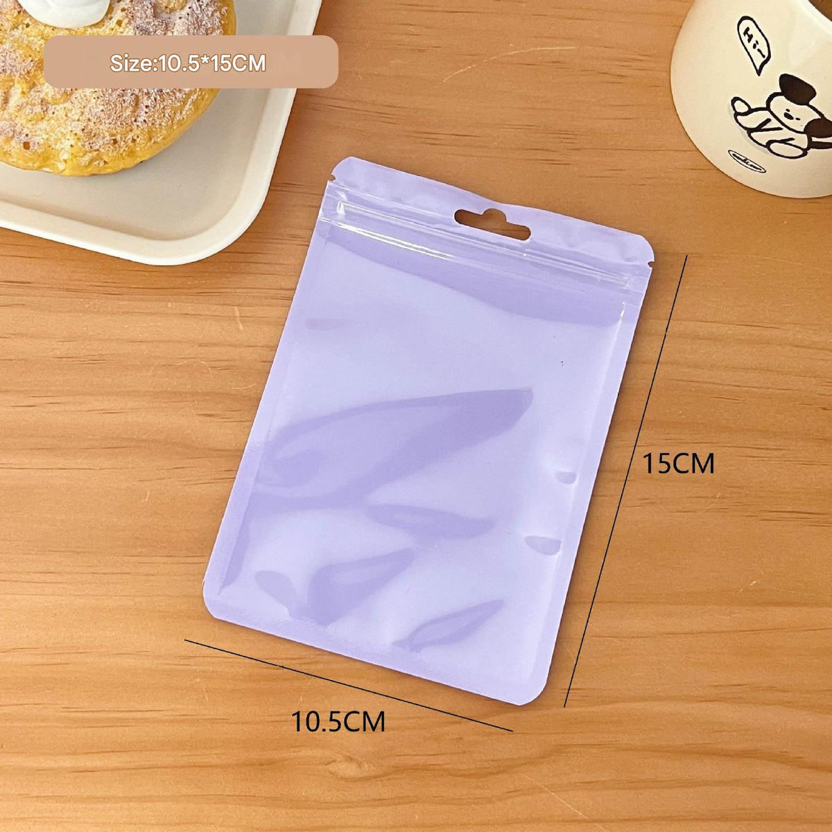 sleek design of mylar packaging bag