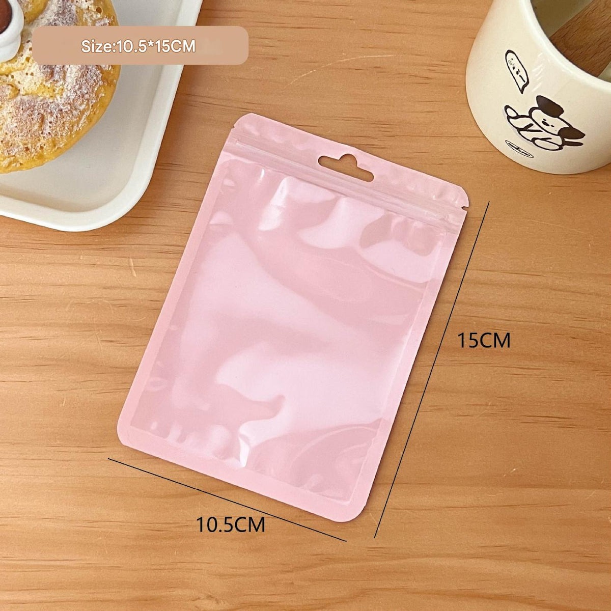 multiple sizes of iridescent bags