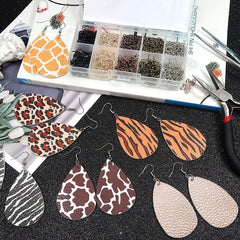 assorted iron jewelry accessories for earrings