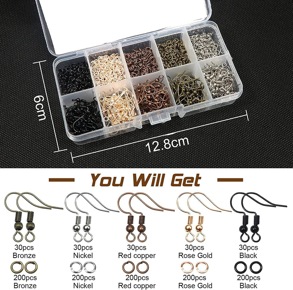 creative earring designs from DIY kit