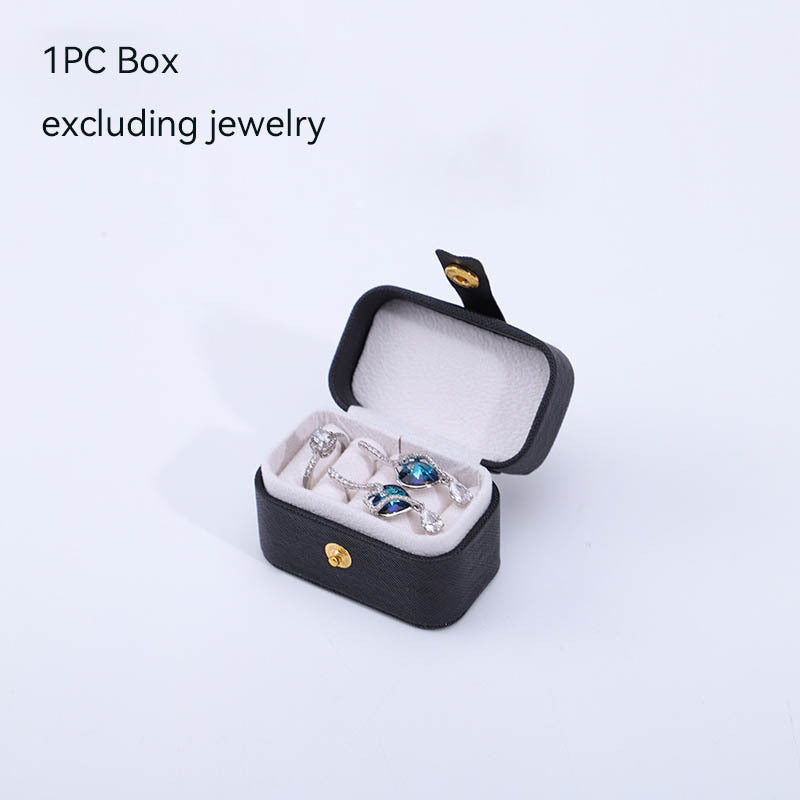Portable Miniature Ring Box on a flat surface