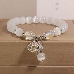 Elegant women's beaded bracelet styled for occasions