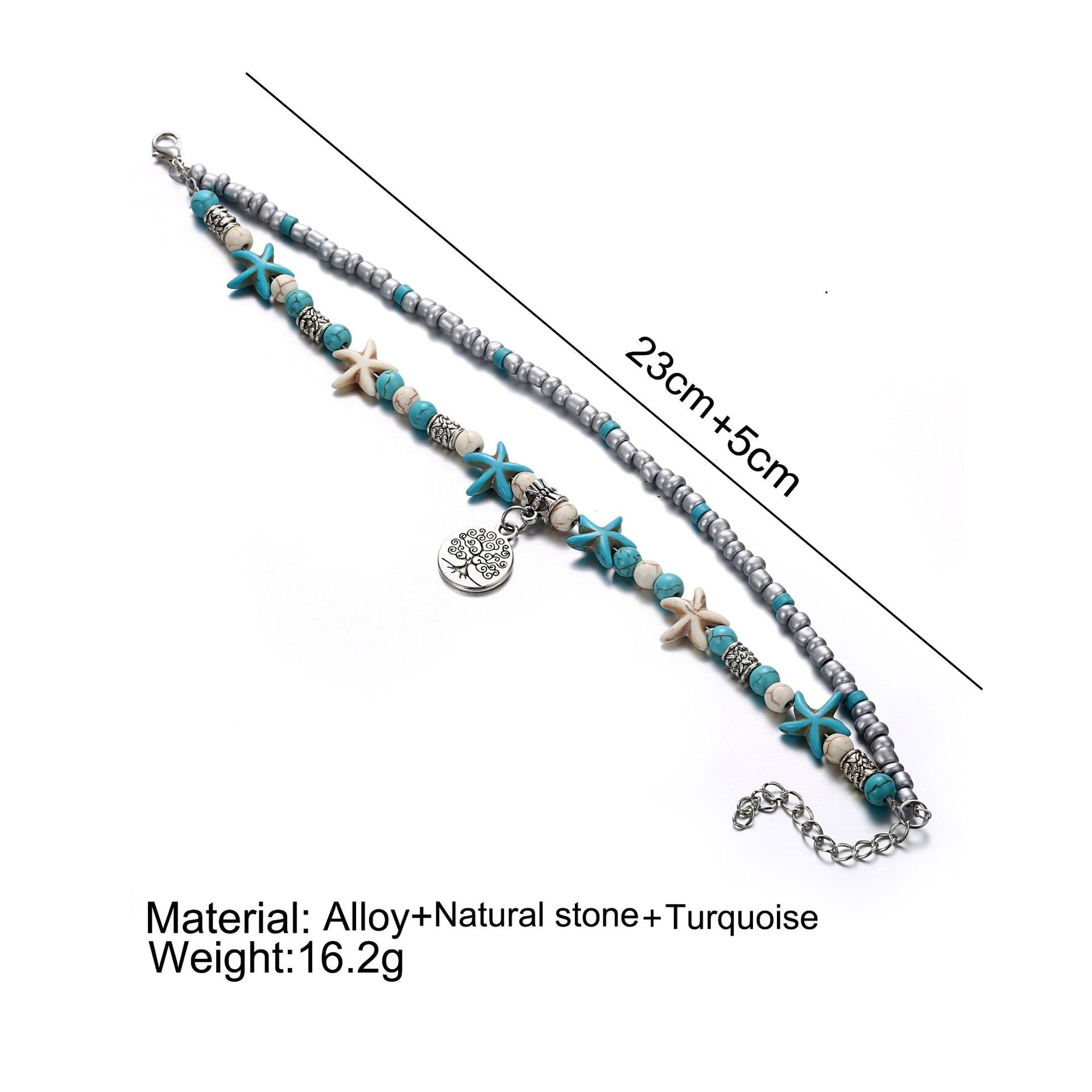 Multipurpose Ocean Charms Anklet