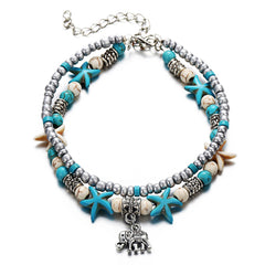 Multipurpose Ocean Charms Anklet