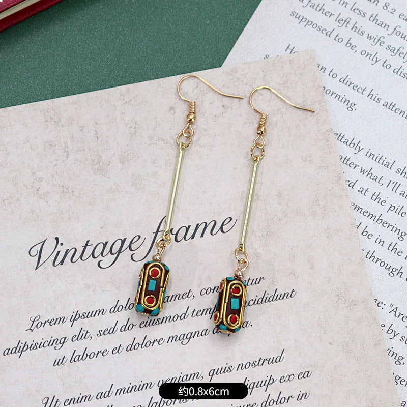 Unique handcrafted earrings from Nepal