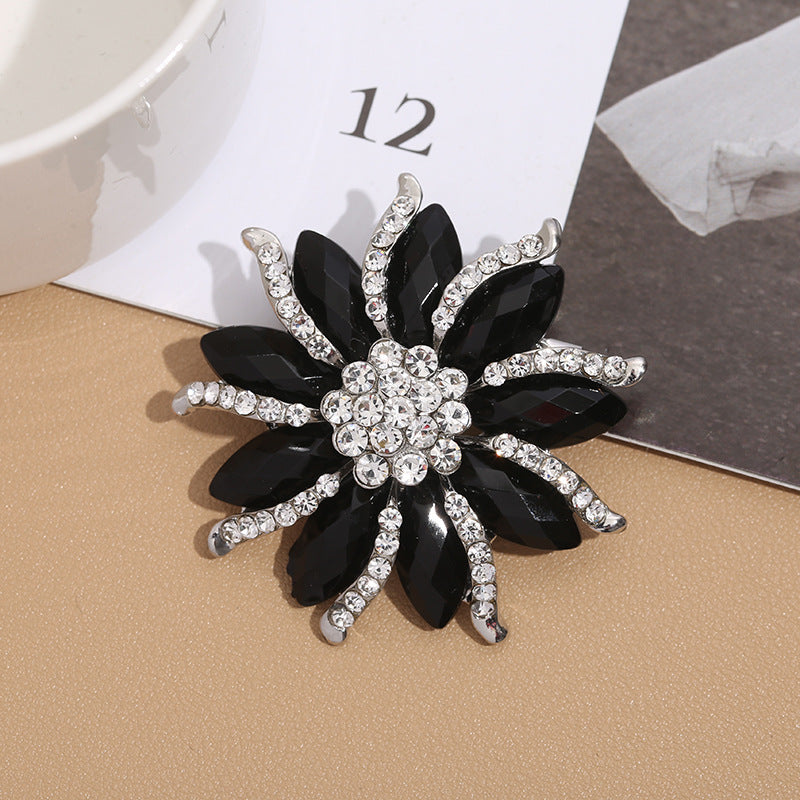 Premium Alloy Flower Brooch Pin - Image 3