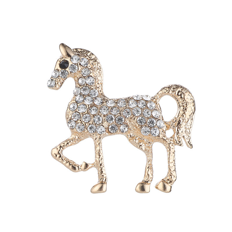 Collection of animal design brooch pins